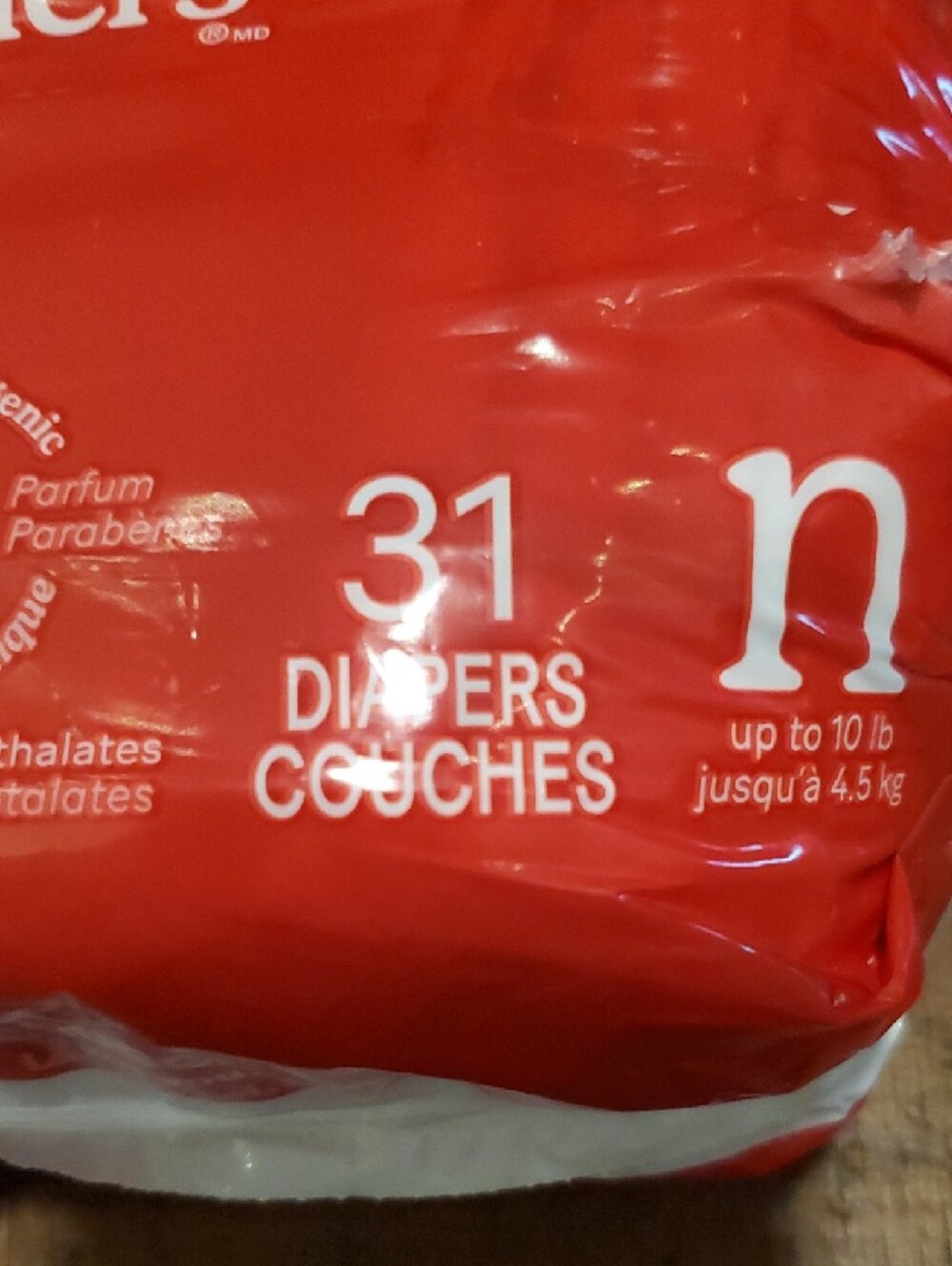 Huggies Little Snugglers 30 Count Newborn Diapers - Red - Picture 4 of 4
